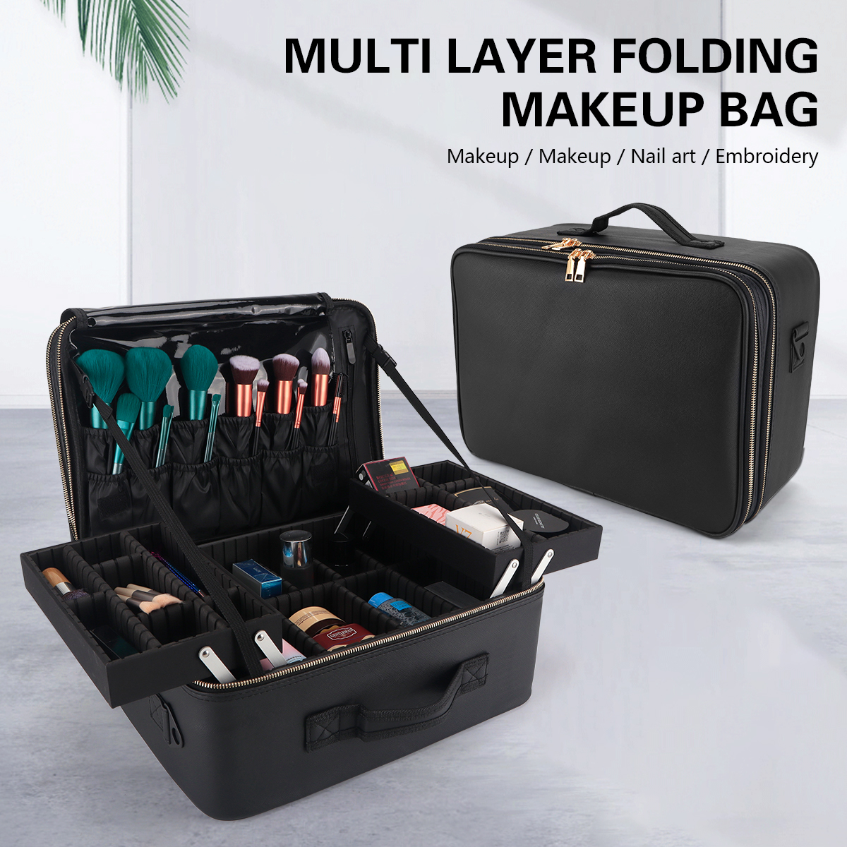 Women Accessories Box - Women Travel Cosmetic Case Organizer Box
