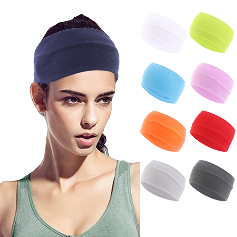 Women'S Running Accessories - New Women's Yoga Wide Headband TurbanLady