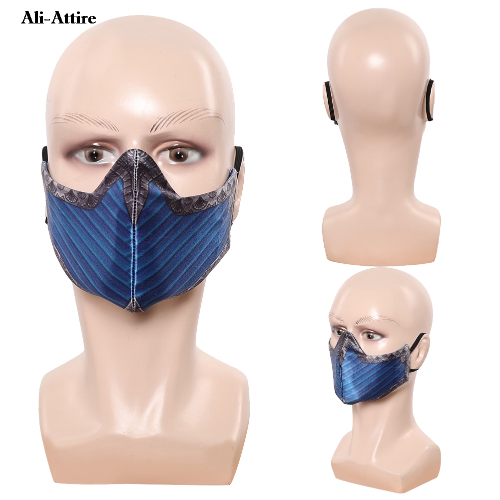 Women'S Accessories Clothing - Mortal Kombat 2 Kitana Blue Mask