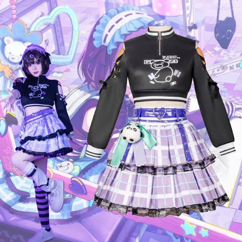 Women'S Y2K Accessories - Game Ena Shinonome Costume Cosplay Y2K