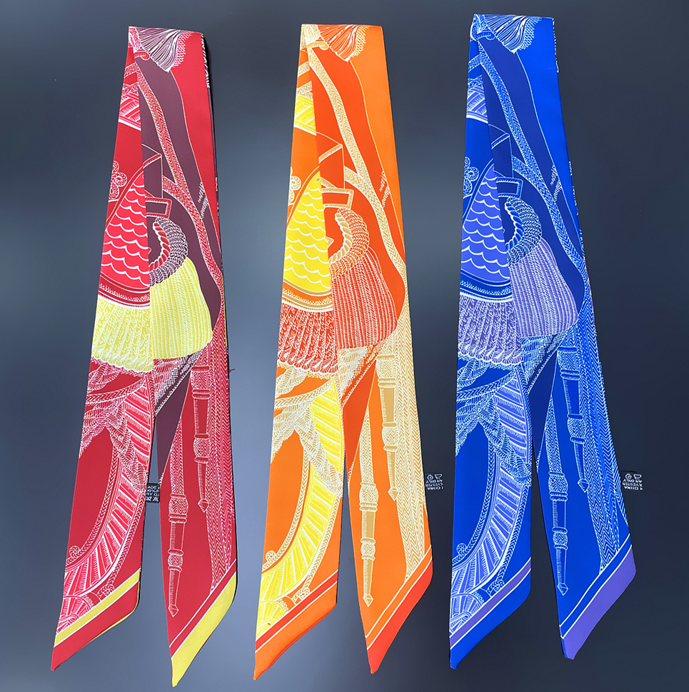 Accessories Brand For Women - Brand Silk Scarf Design Women Scarf