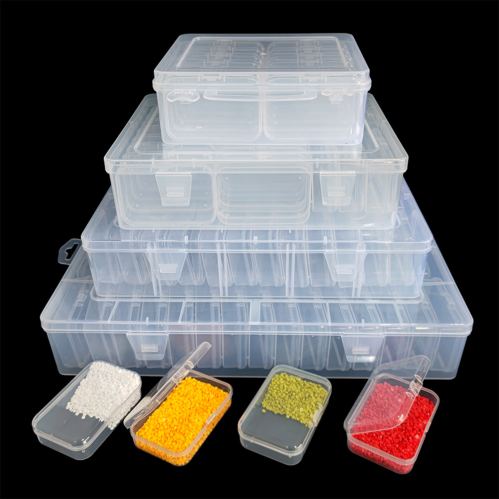 Women Accessories Box - Plastic Diamond Painting Storage Box Set