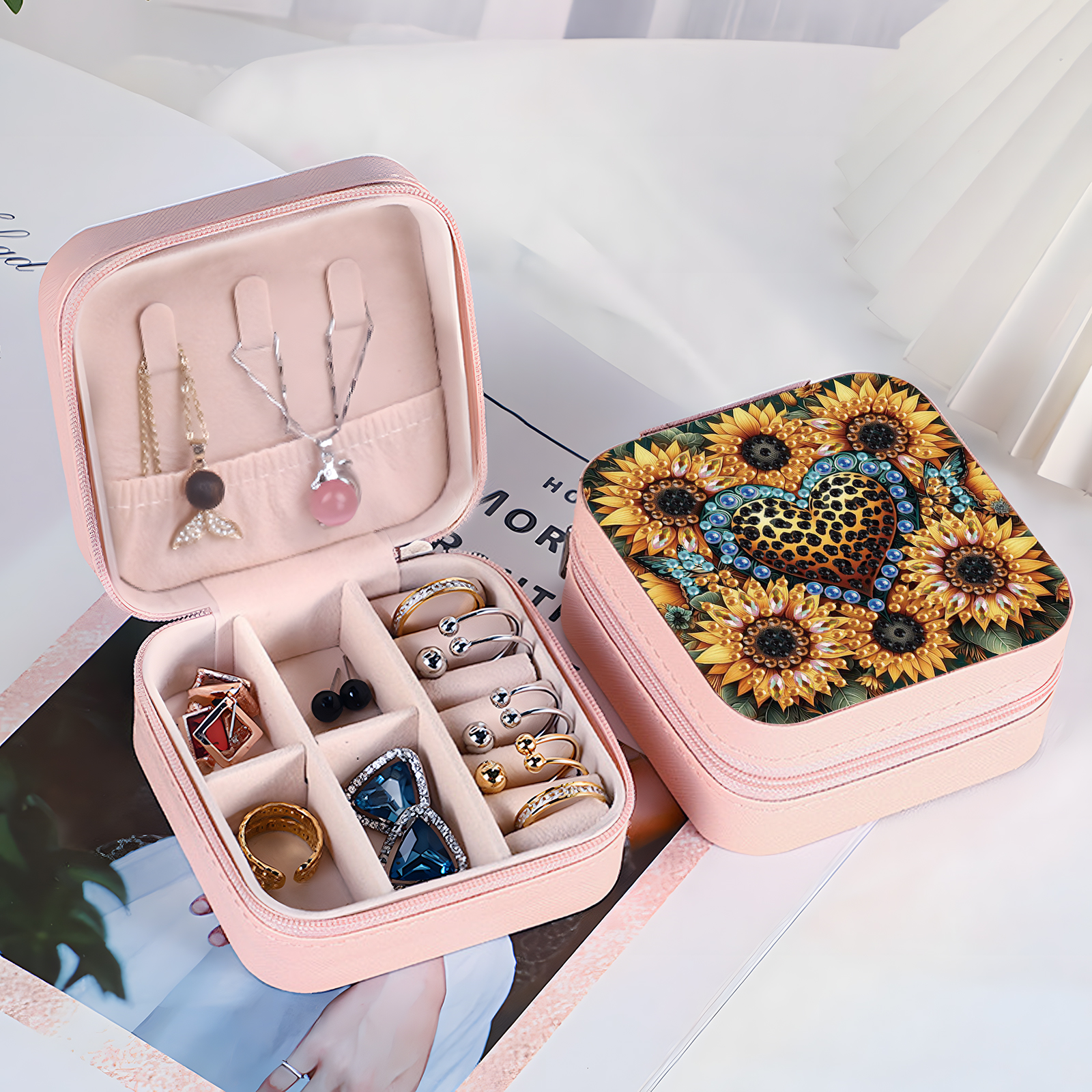 Diamond Painting Jewelry Organ - Women Accessories Box 评论和价格