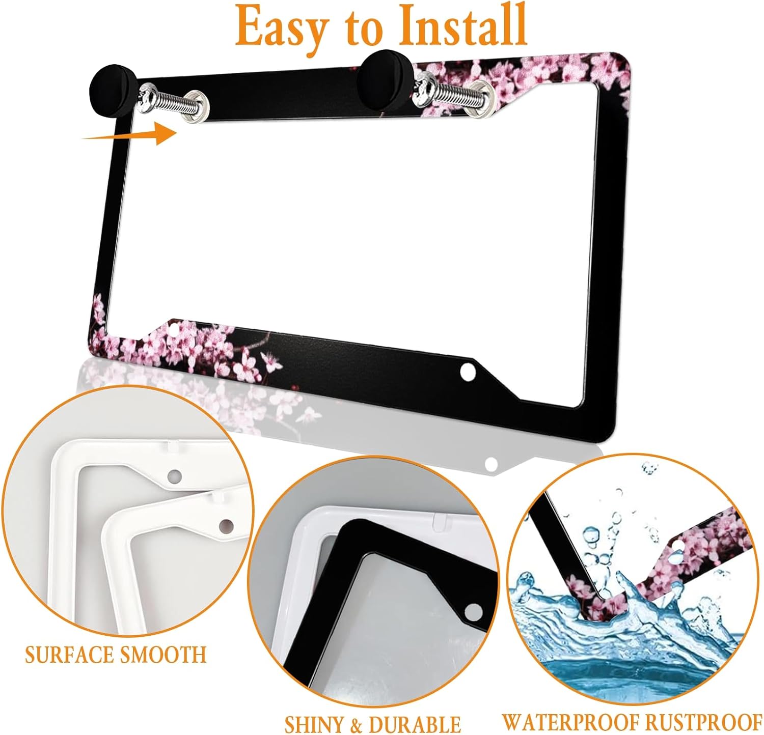 Aluminum License Plate Frame S - Women Accessories Images 评论和价格