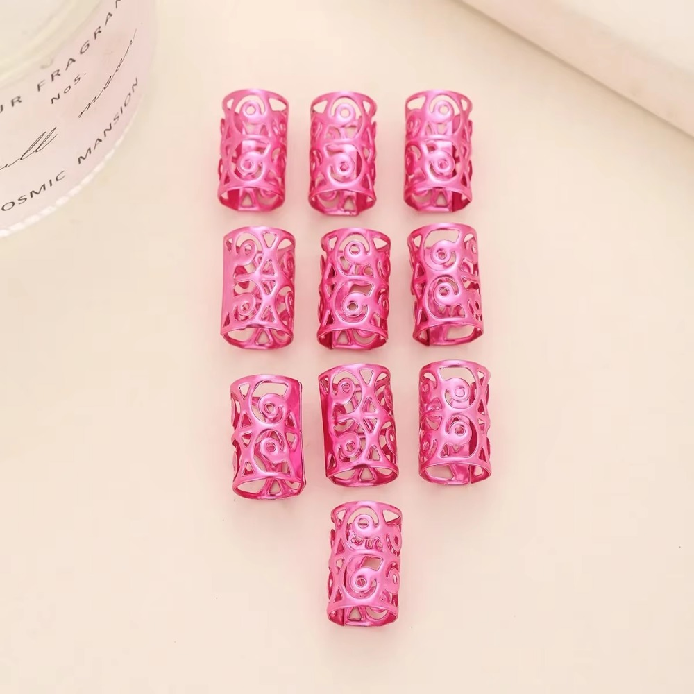 10Pcs Rose Viking Spiral 3D Ch - Women'S Viking Accessories 评论和价格