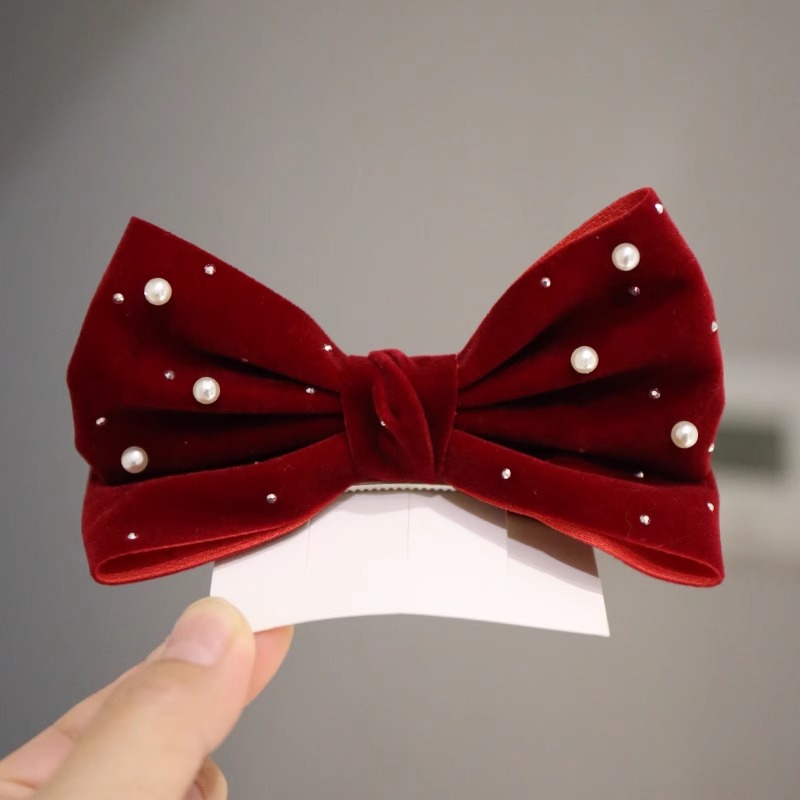 Brand New Pearl bow girl headw - Accessories Brand For Women 评论和价格