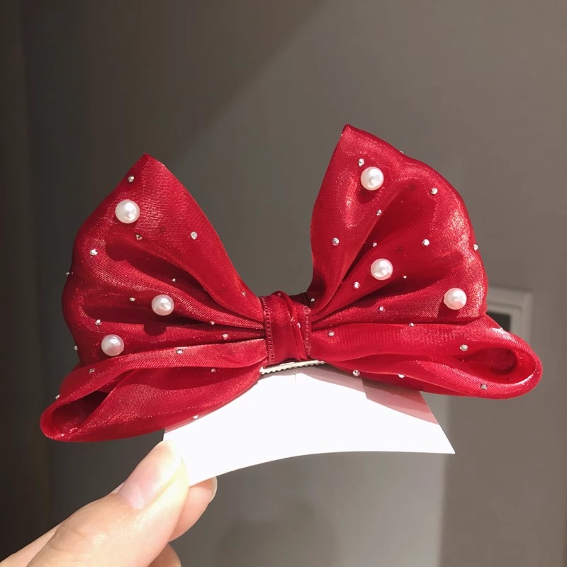 Brand New Pearl bow girl headw - Accessories Brand For Women 评论和价格