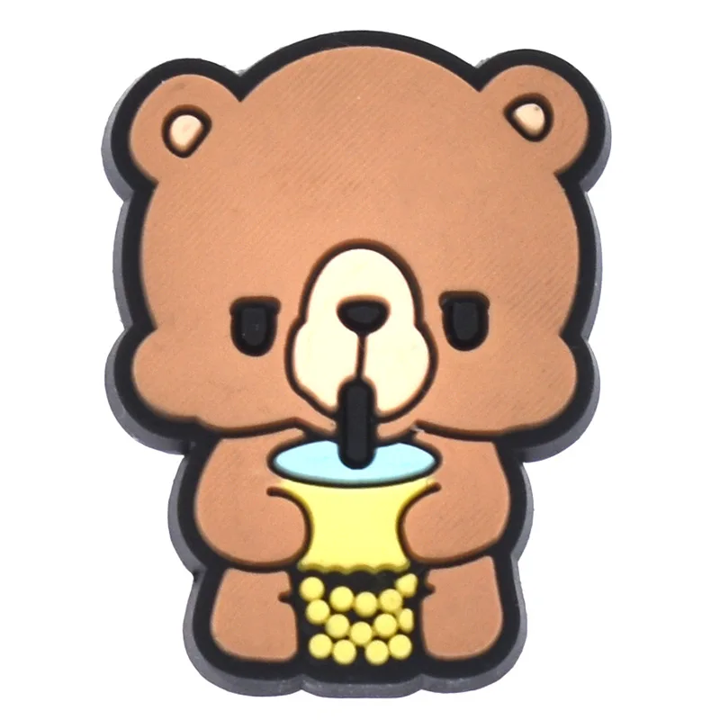 Fox Drinking Milk Tea Shoe Cha - Women'S Accessories For Crocs 评论和价格