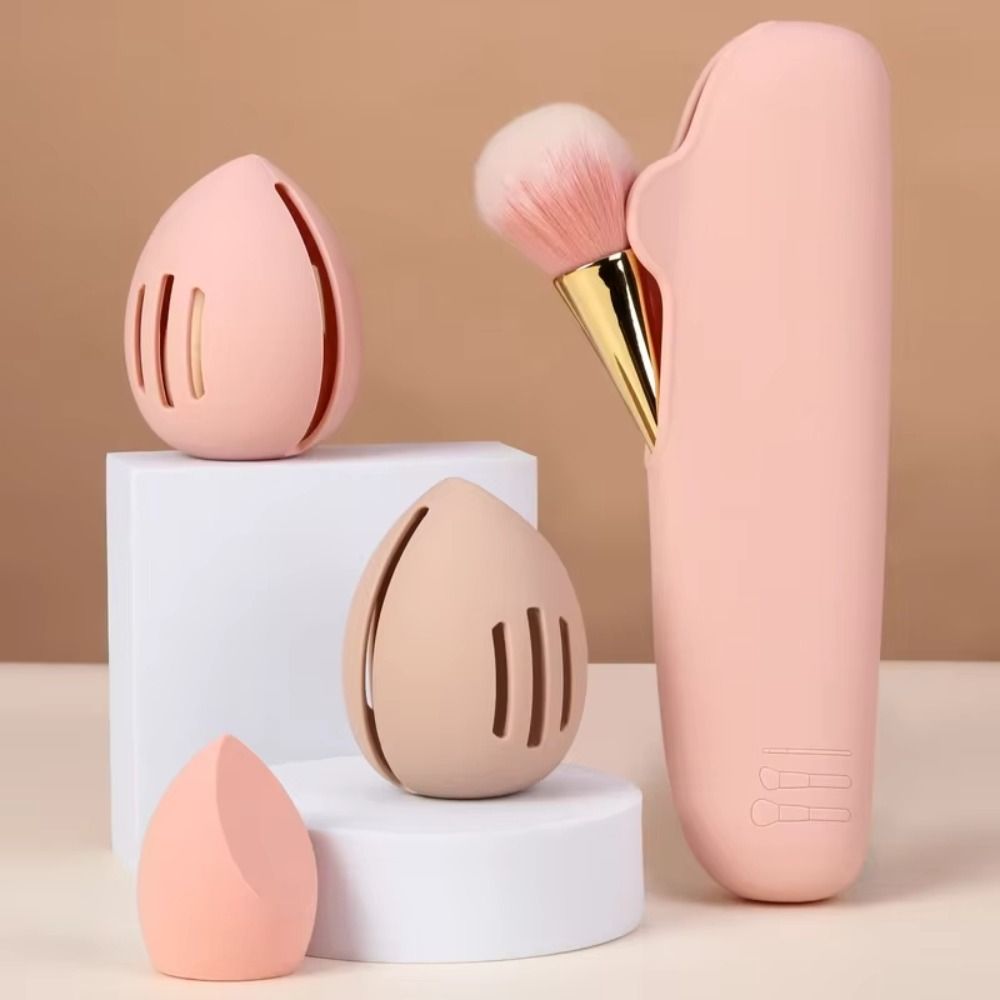 Portable Silicone Makeup Spong - Women Accessories Organizer 评论和价格