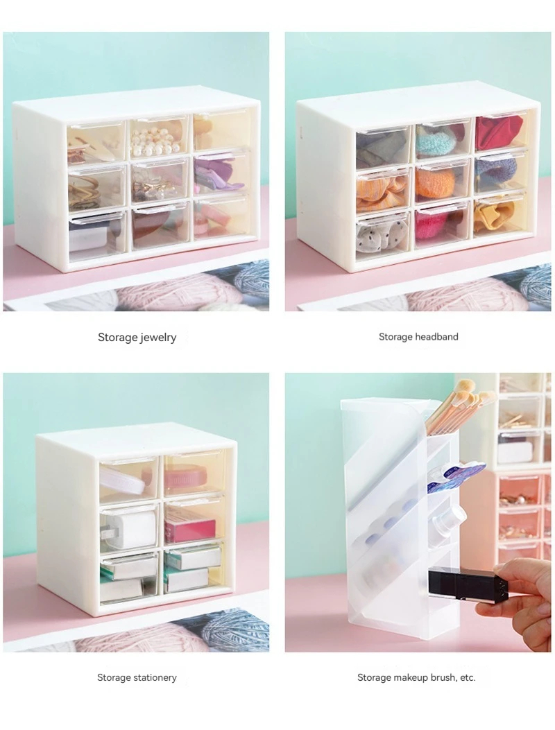 Simple High-Color Desktop Orga - Women Accessories Organizer 评论和价格