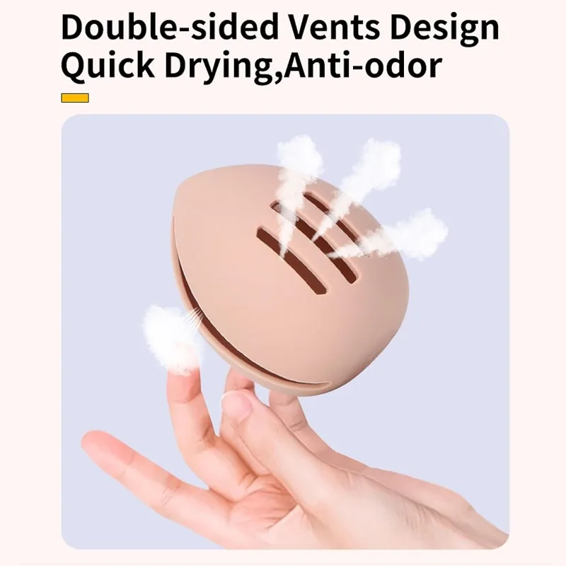 Silicone Beauty Egg Breathable - Women Accessories Organizer 评论和价格