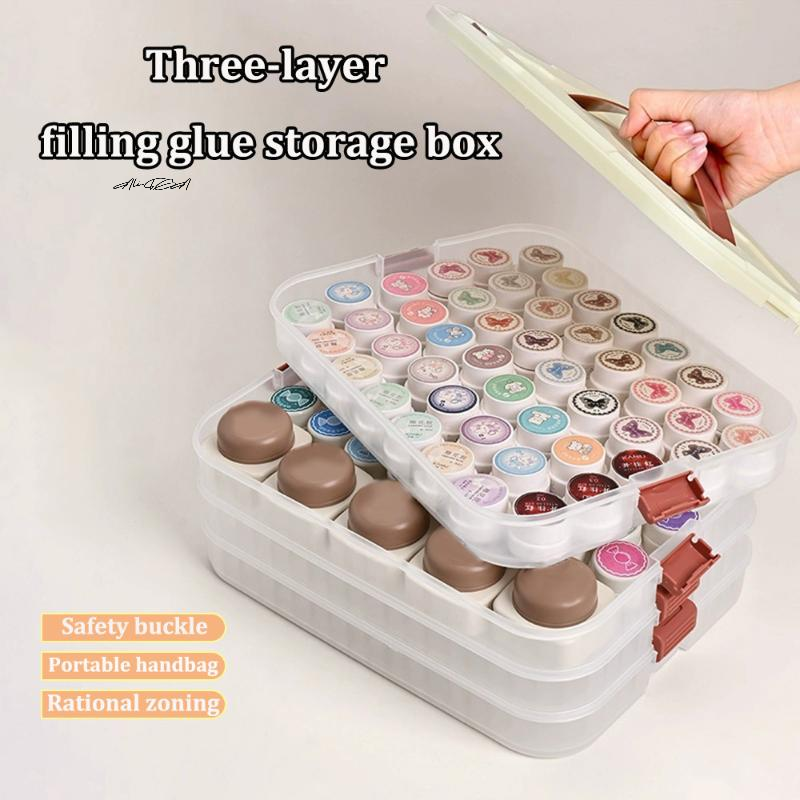 PVC Nail Polish Organizer UV G - Women Accessories Organizer 评论和价格