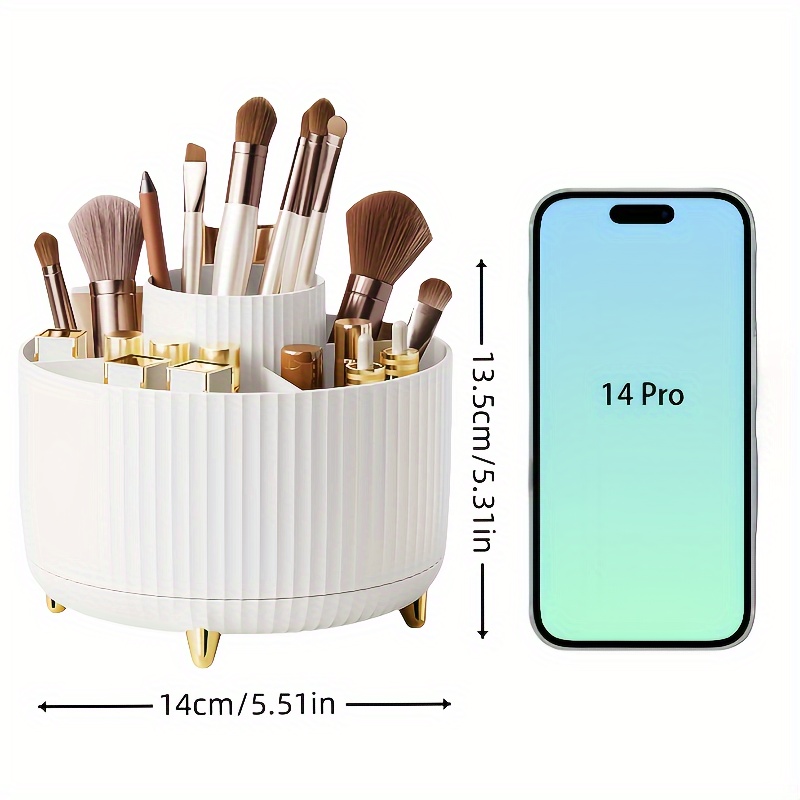 Rotatable Makeup Desktop Cosme - Women Accessories Organizer 评论和价格