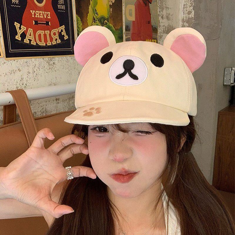 Rilakkuma Bear With Ear Cap Su - Women'S Accessories Clothing 评论和价格