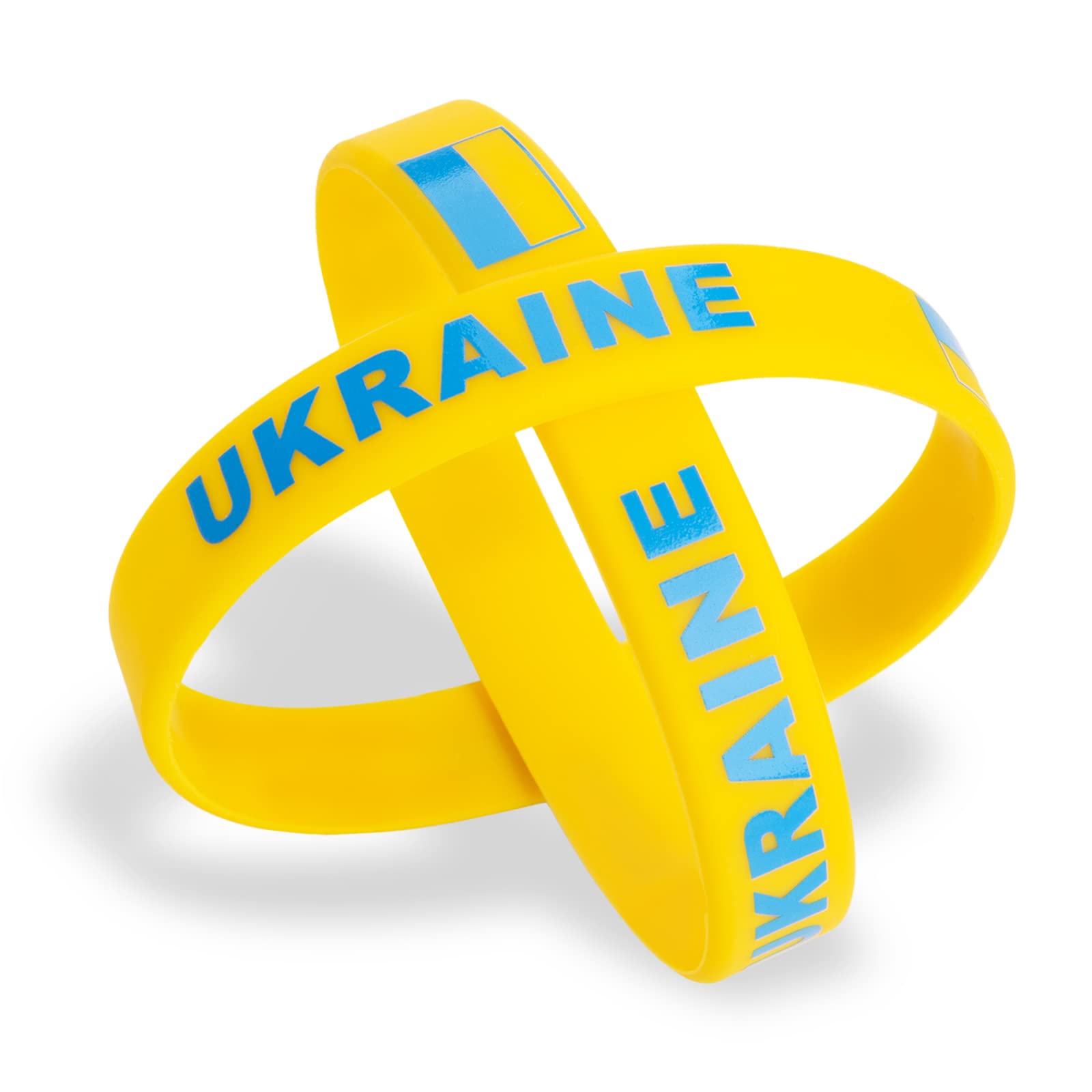 2pcs Ukraine Flag Bracelet Sil - Women'S Accessories Uk 评论和价格