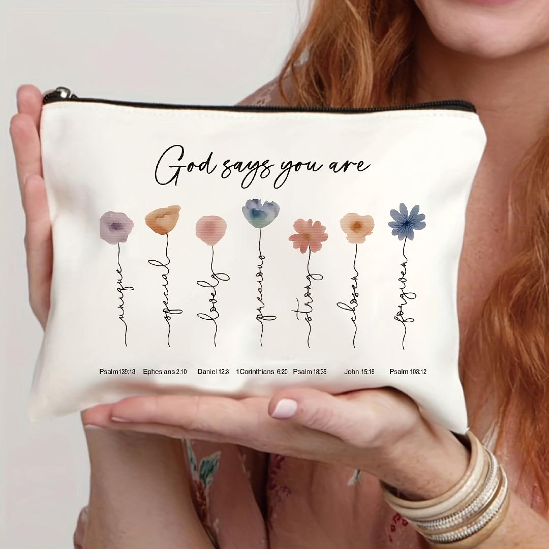 A Floral Bible makeup bag - a  - Women Accessories Box 评论和价格