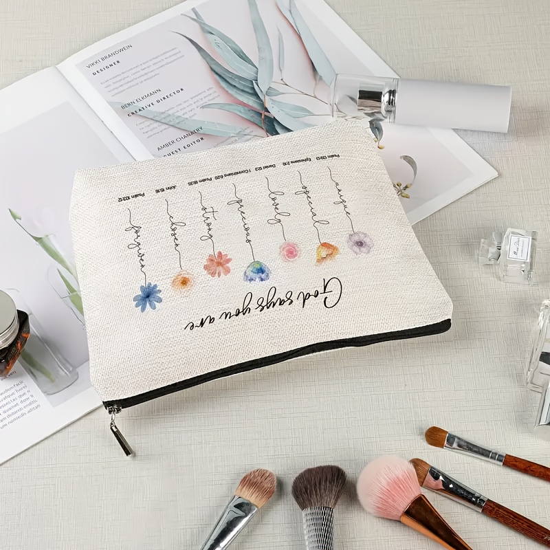 A Floral Bible makeup bag - a  - Women Accessories Box 评论和价格