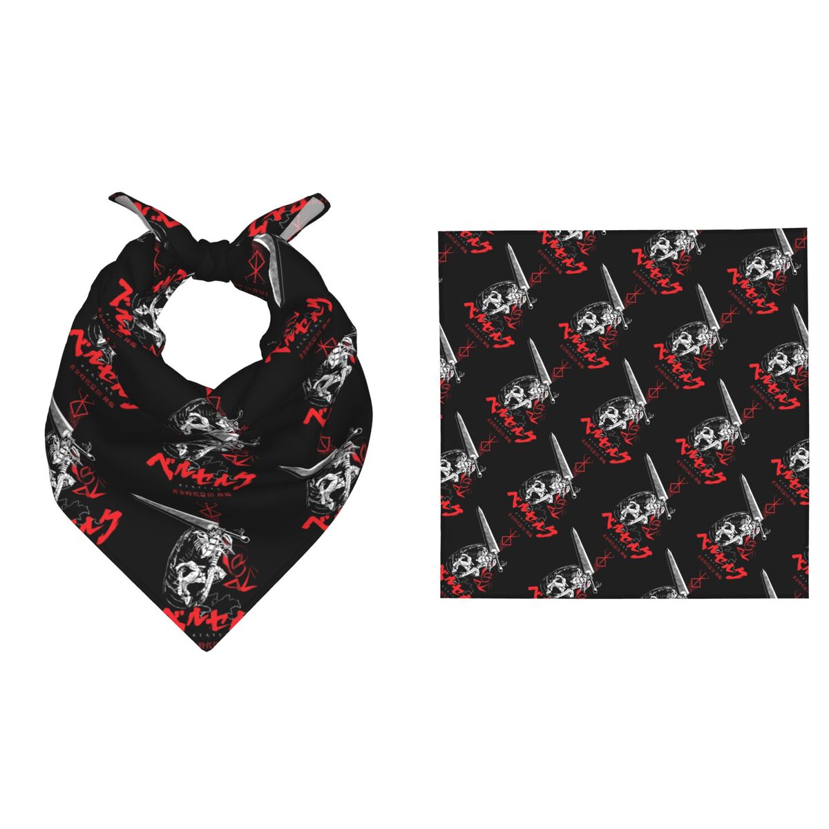 55CM B-Berserks Bandana Holida - Accessories Brand For Women 评论和价格
