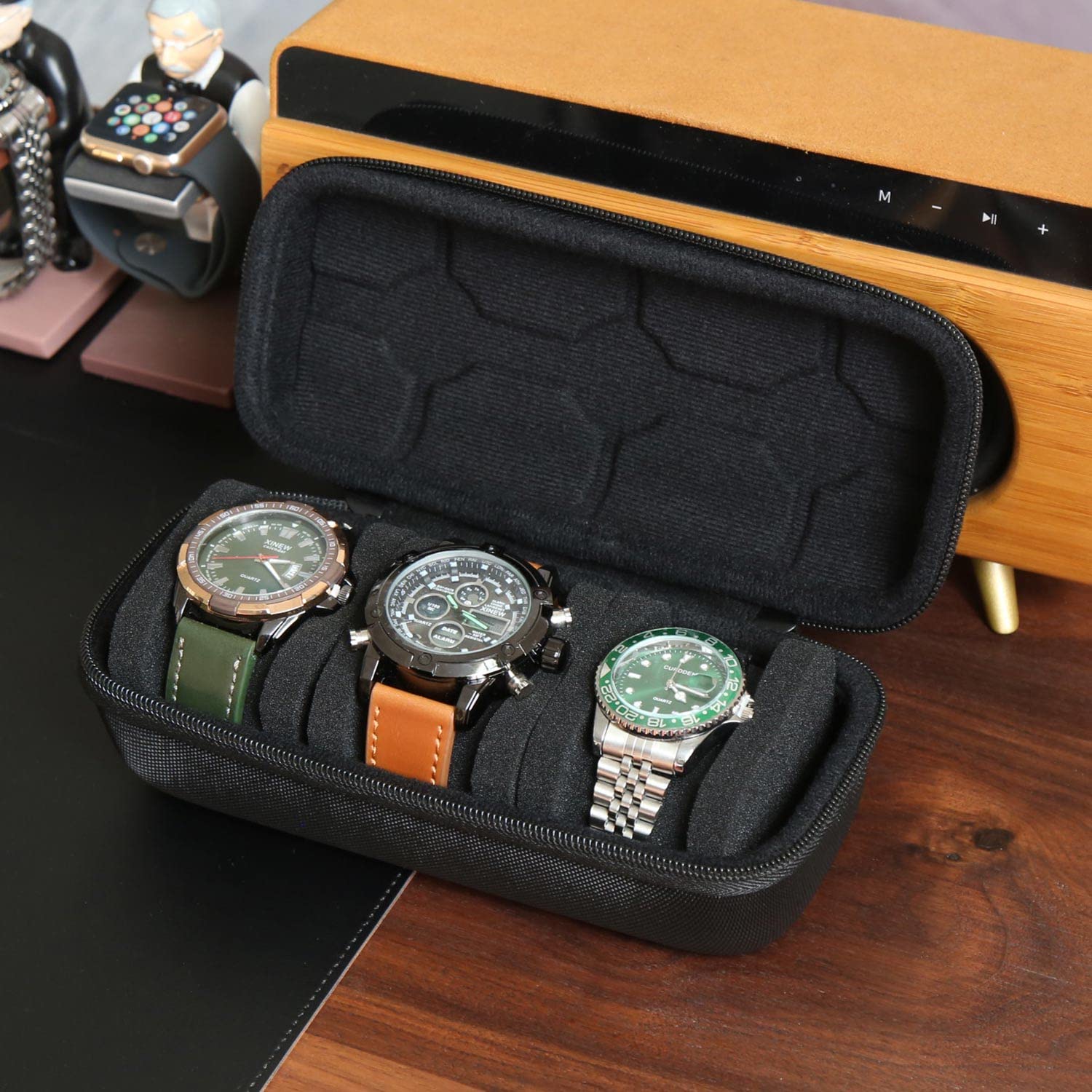 Watch Box Organizer For Men or - Women Accessories Box 评论和价格