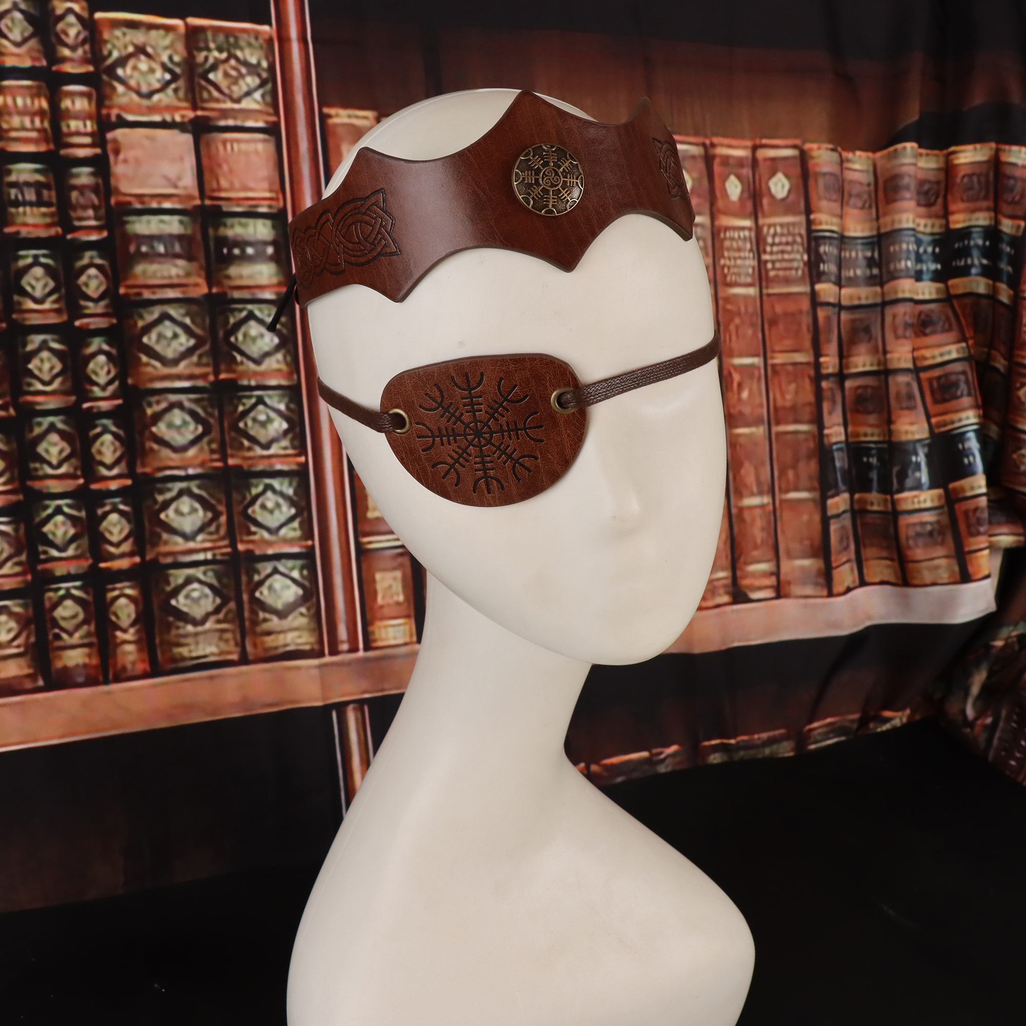 Retro two-piece Medieval Headb - Women'S Viking Accessories 评论和价格
