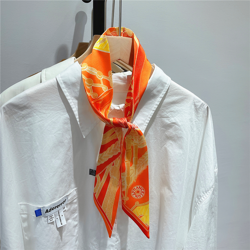 Brand Silk Scarf Design Women  - Accessories Brand For Women 评论和价格