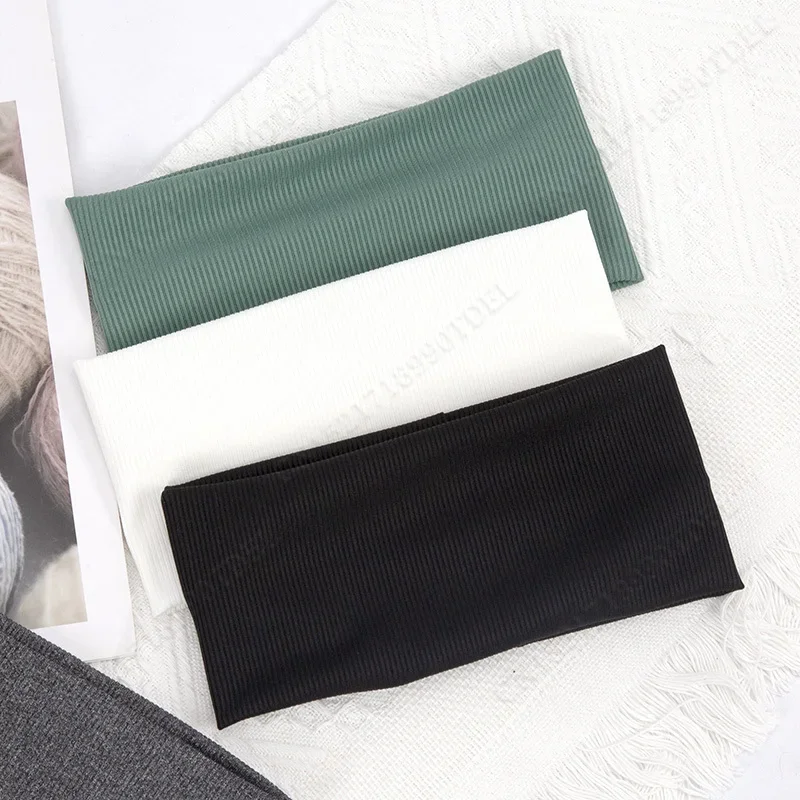 Elastic Solid Color Hair Bands - Women'S Running Accessories 评论和价格