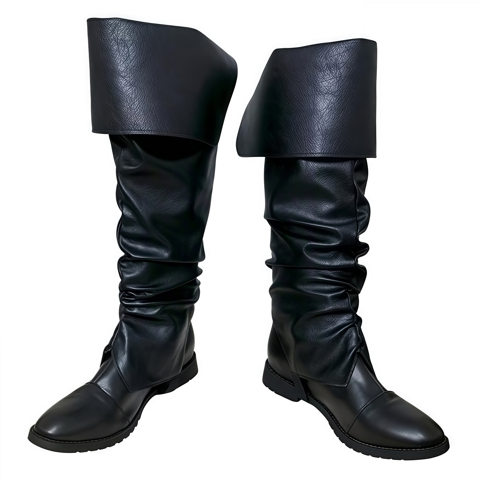 Medieval Pirate Boot Covers Ad - Women'S Viking Accessories 评论和价格