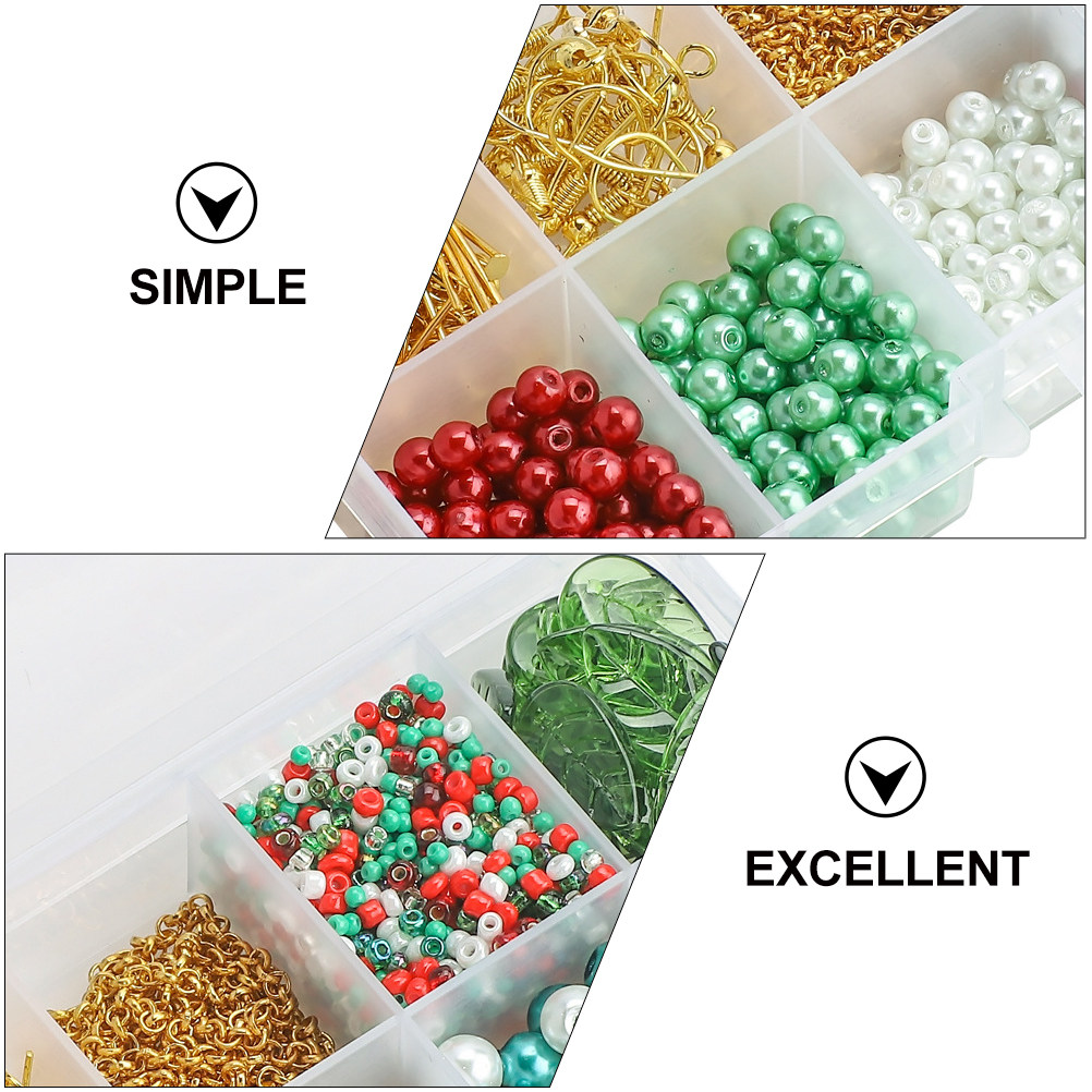 1 Box Anti-Rust DIY Earring Ma - Women Accessories Box 评论和价格