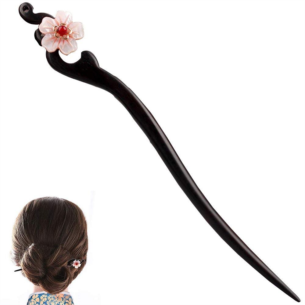 Wooden Hair Stick For Women Ch - Women Accessories Images 评论和价格