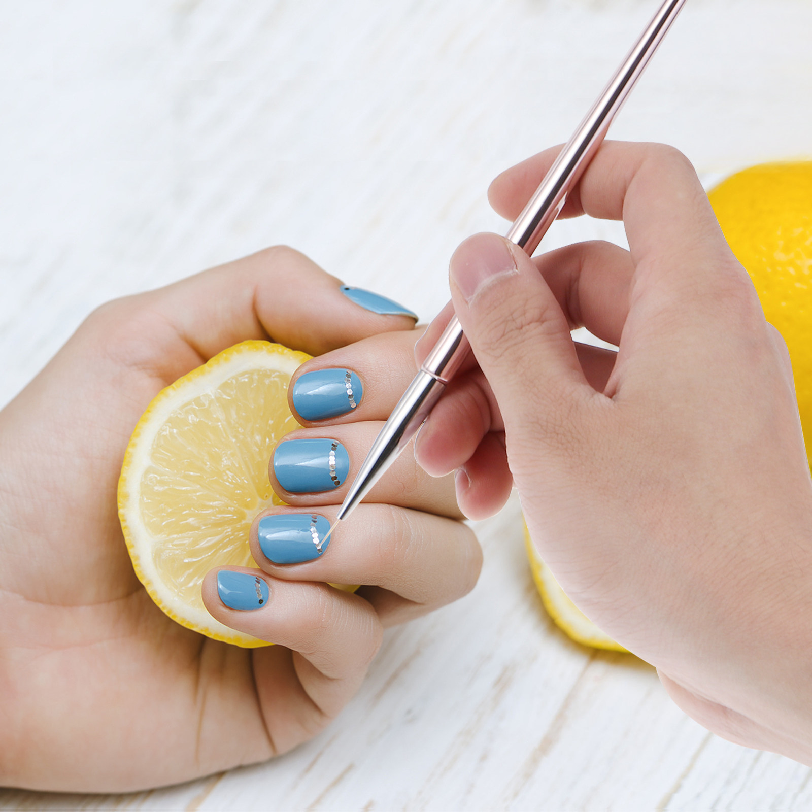 3Pcs Nail Art Pens Set Premium - Women Accessories Drawing 评论和价格