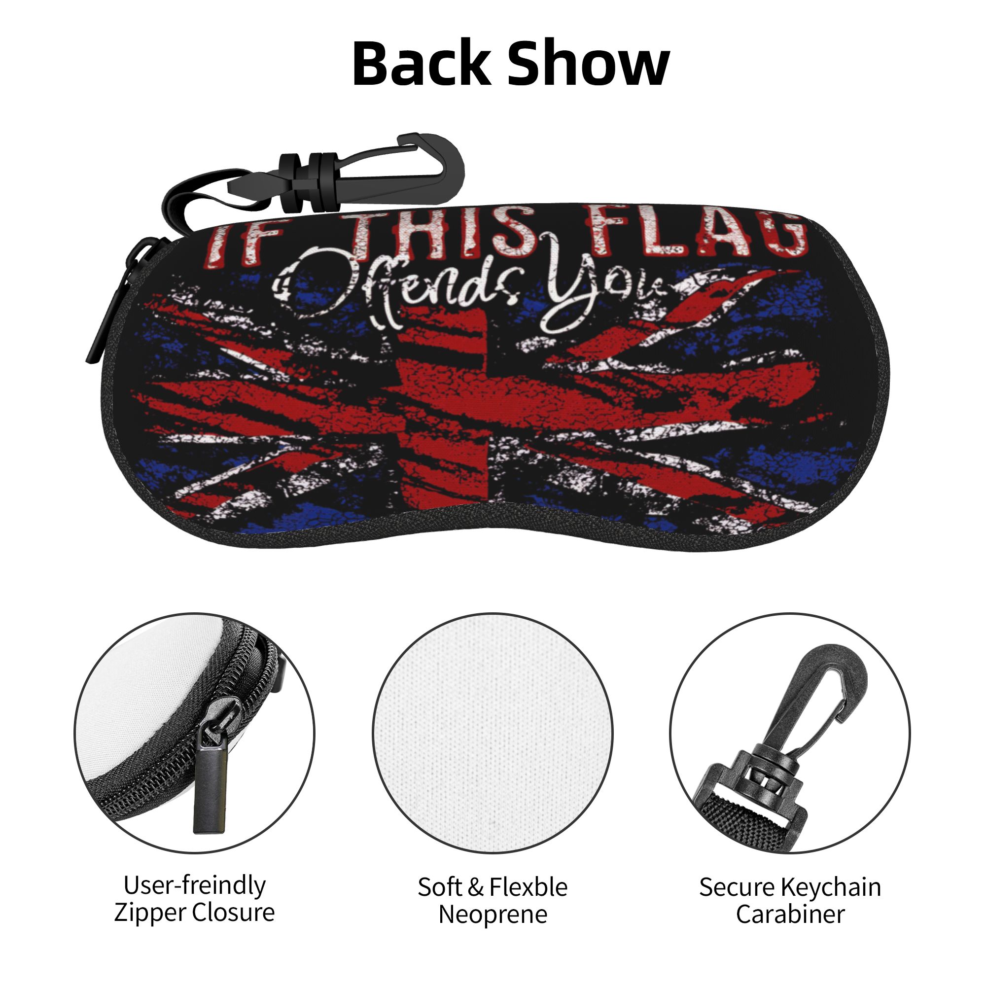 British flag UK Glasses Case M - Women'S Accessories Uk 评论和价格