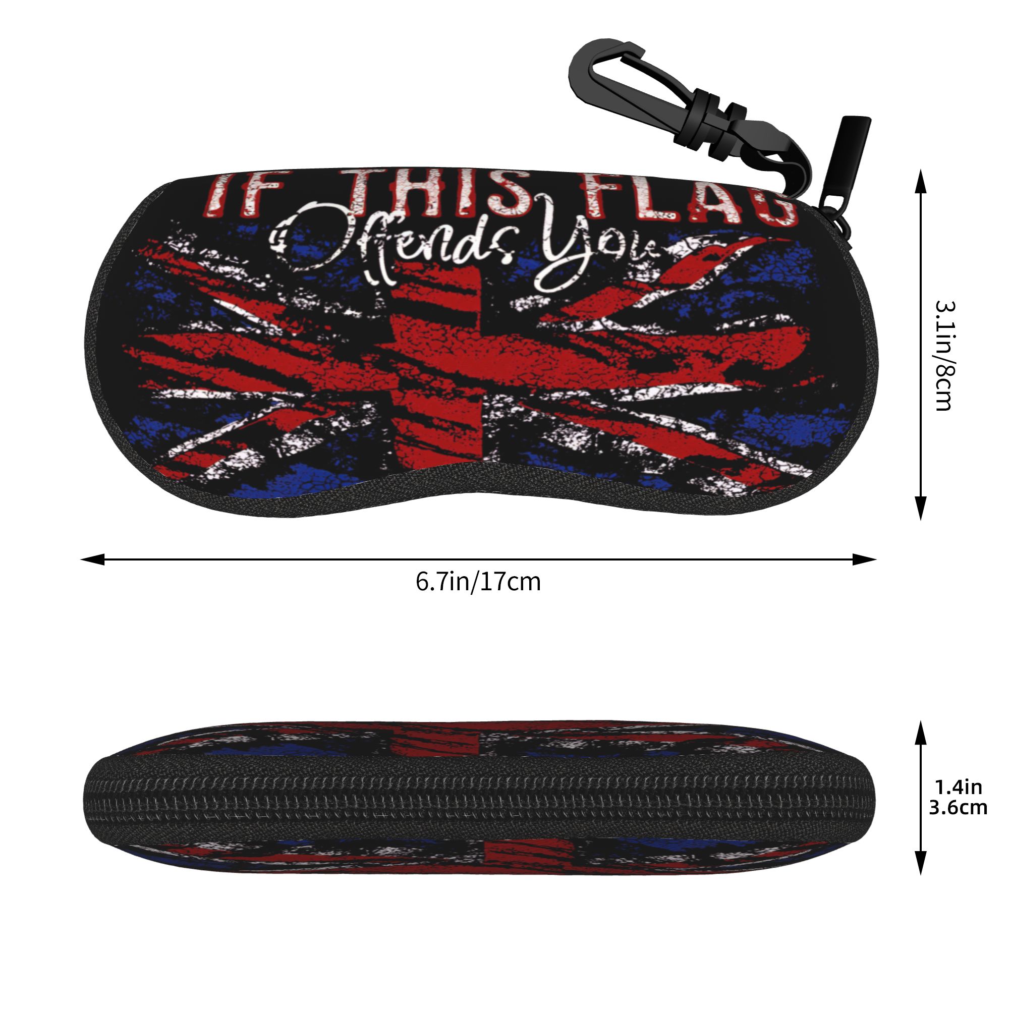 British flag UK Glasses Case M - Women'S Accessories Uk 评论和价格