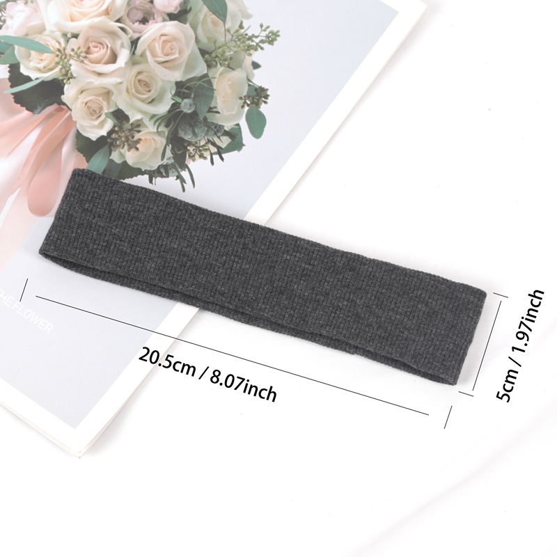 4PCS Solid Color Elastic Headb - Women'S Running Accessories 评论和价格