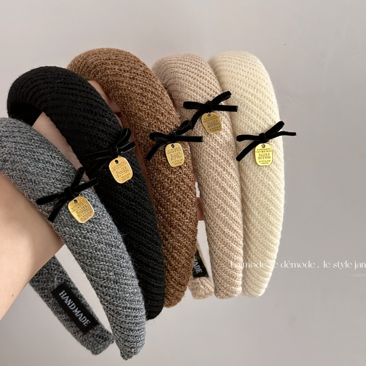 Brand New Gentle brown fabric  - Accessories Brand For Women 评论和价格