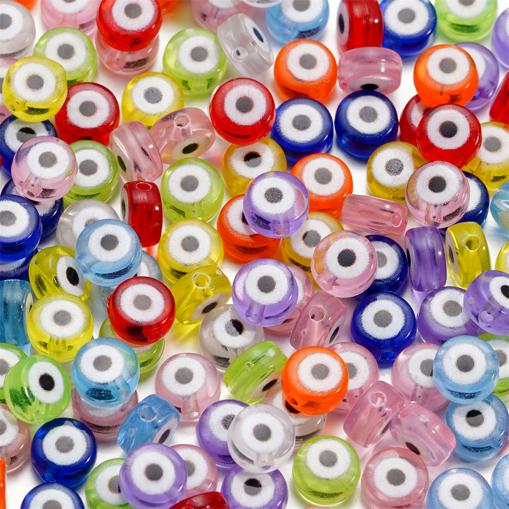 30pcs/Lot 4x7mm Oval Beads Evi - Evil Eye Bracelet 评论和价格