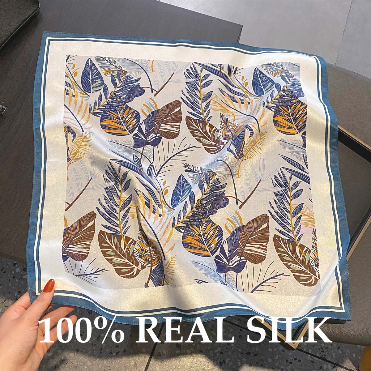Luxury Brand 100% Real Silk Sc - Accessories Brand For Women 评论和价格