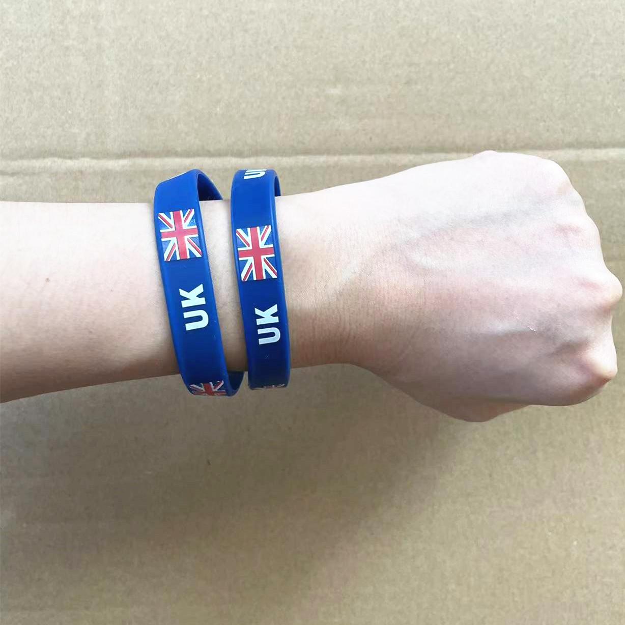 2pcs UK Britain Flag Wristband - Women'S Accessories Uk 评论和价格