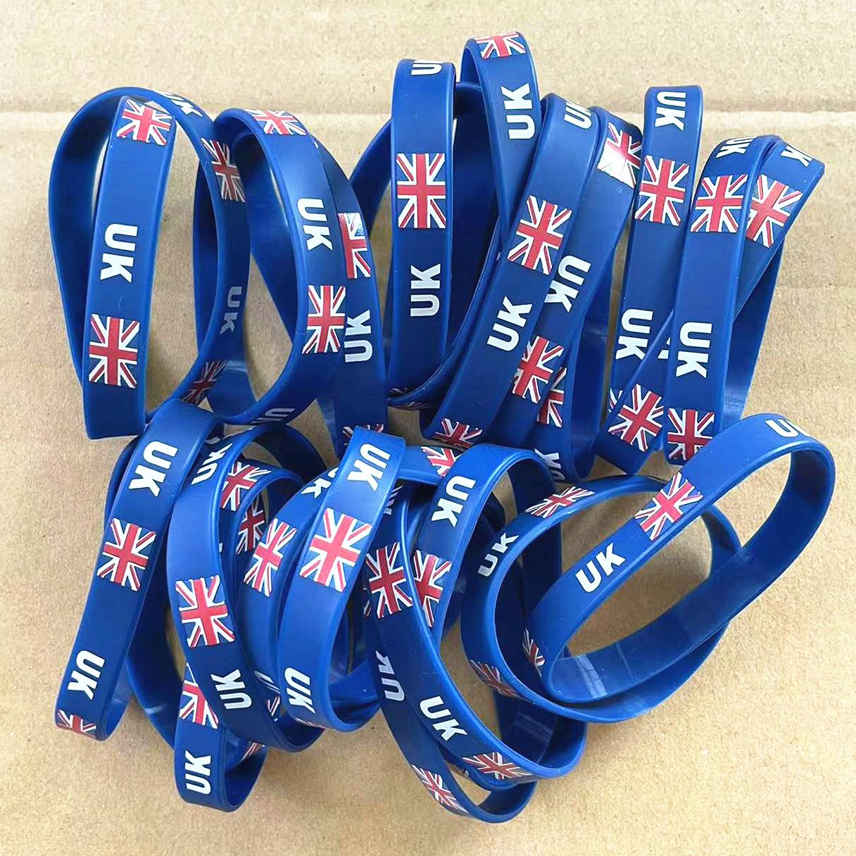 2pcs UK Britain Flag Wristband - Women'S Accessories Uk 评论和价格