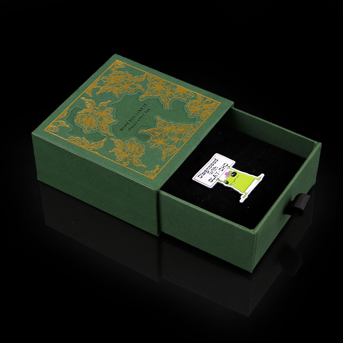 Frog Enamel Pin Badge for Wome - Women Accessories Box 评论和价格