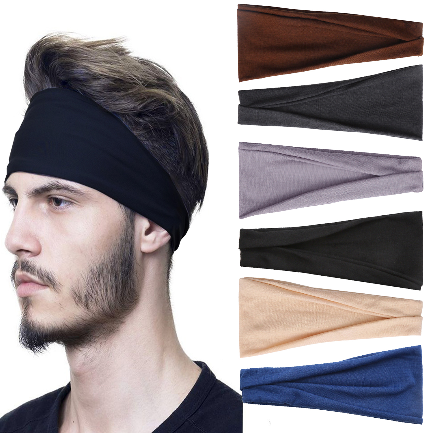 Sports Elastic Headbands for M - Women'S Running Accessories 评论和价格
