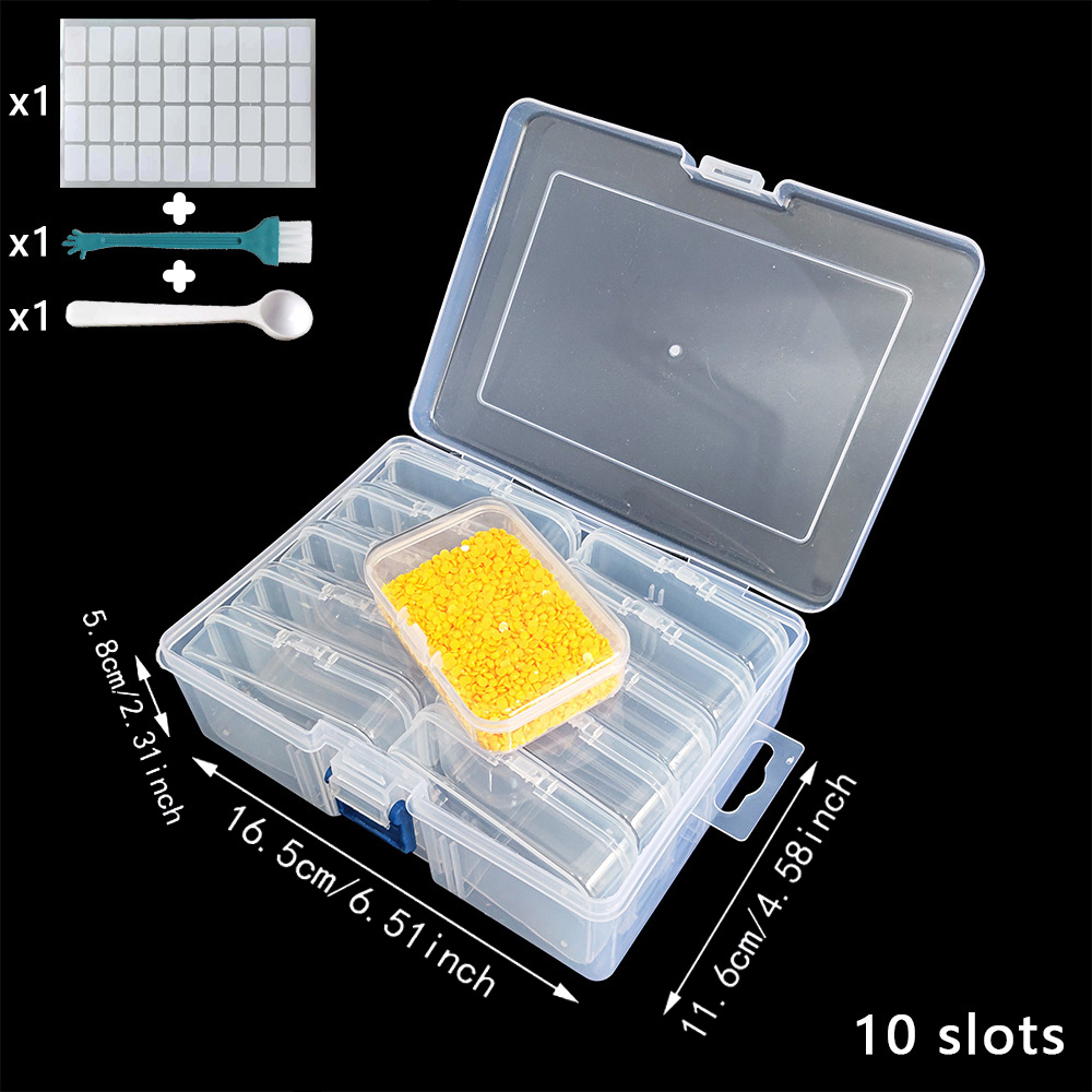 Plastic Diamond Painting Stora - Women Accessories Box 评论和价格