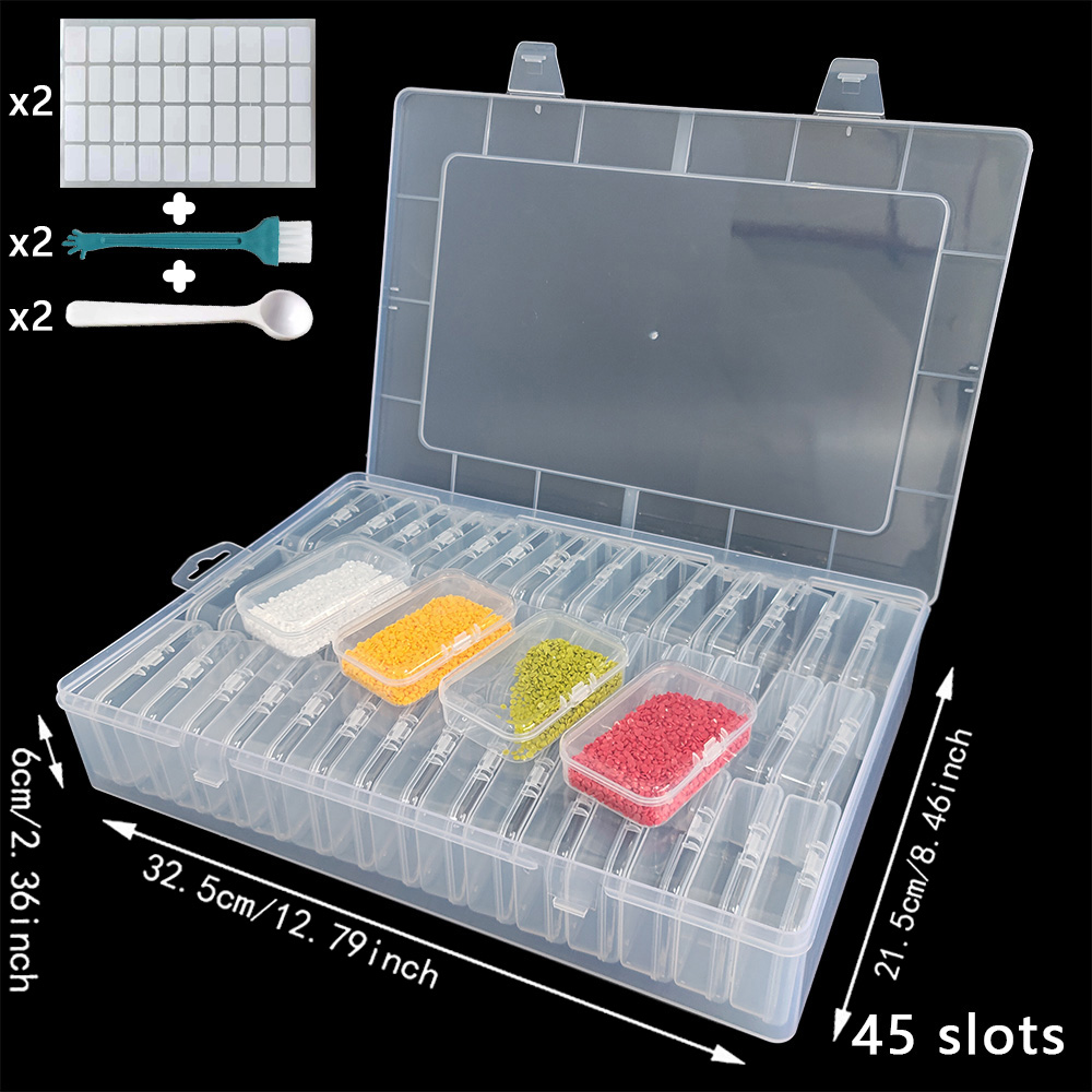 Plastic Diamond Painting Stora - Women Accessories Box 评论和价格